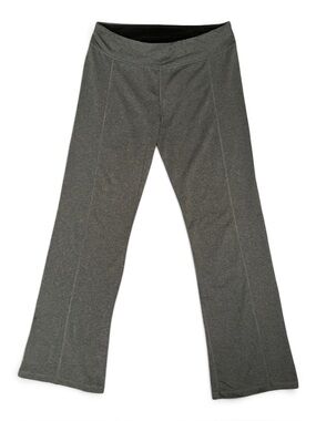Miraclesuit Performance Gray Heather Flare Leg Yoga Pants Size L